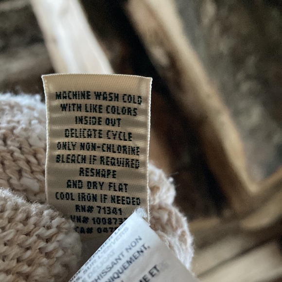 LL Bean 100% Cotton Sweater - Picture 5 of 6